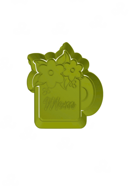 Taza con flores 1