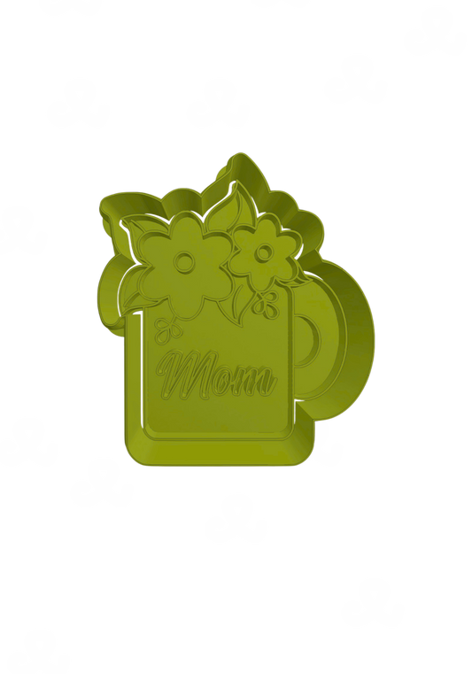 Taza con flores 1